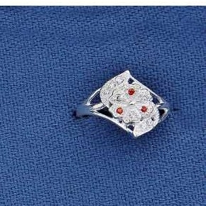 Fancy Silver Micro Ring