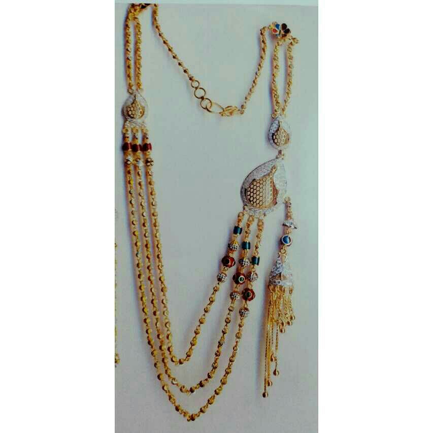 22KT Fancy Gold Ladies Necklace