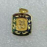 18 KT Om Fancy Pendant