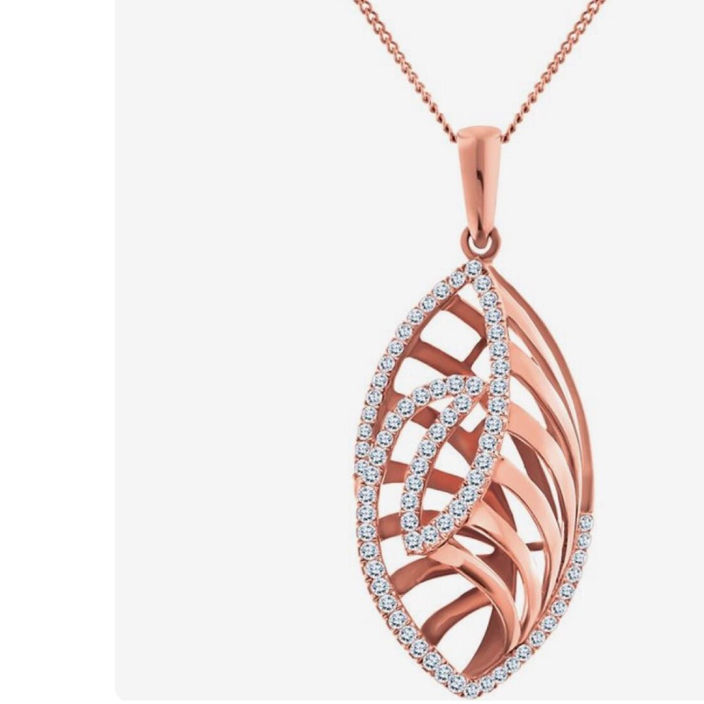 Fancy Diamond Pendant Set