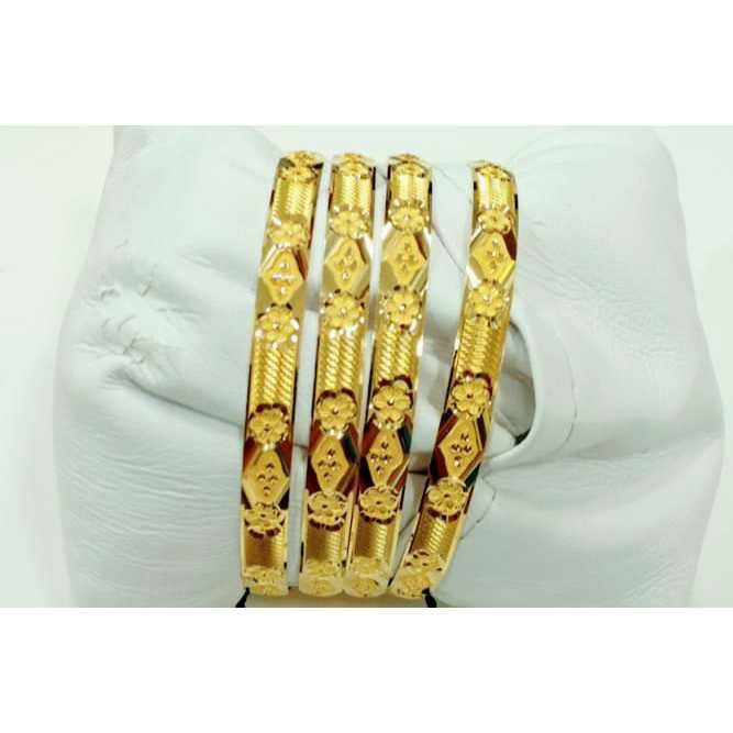 22kt 916  Machine Cut Attractive Bangles