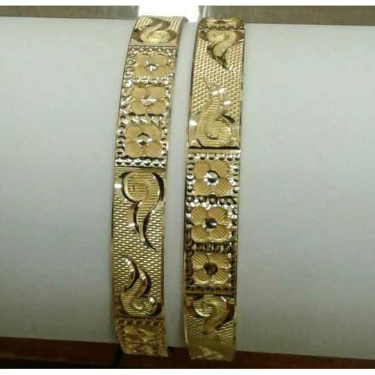 22kt 916  Machine Cut Attractive Bangles