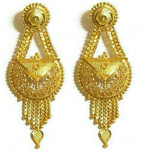 22KT Gold Ladies Designer Butti
