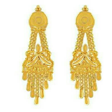 22KT Gold Ladies Designer Butti