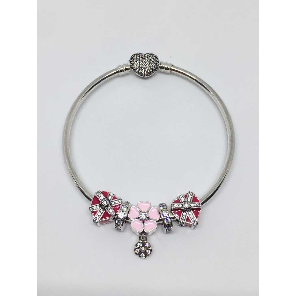 925 Sterling Silver Attractive Colorful Ladies Bracelet