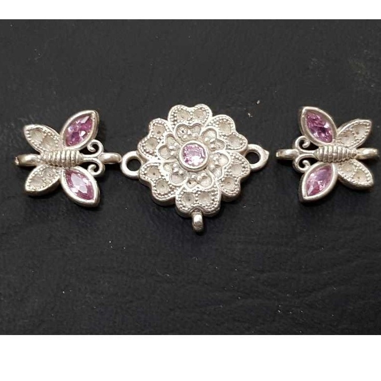 Fancy Silver Casting Payal