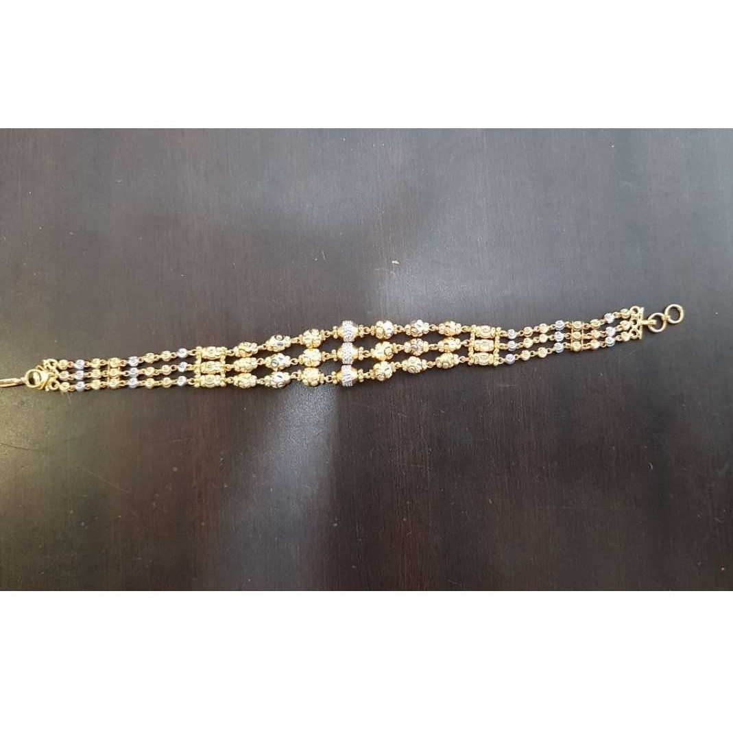 Gold Ladies Indian Fancy Bracelet Yellow