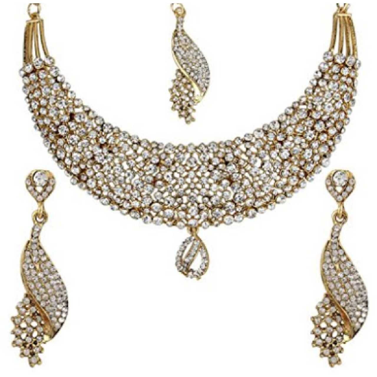 22K / 916 Gold Indian Necklace Set