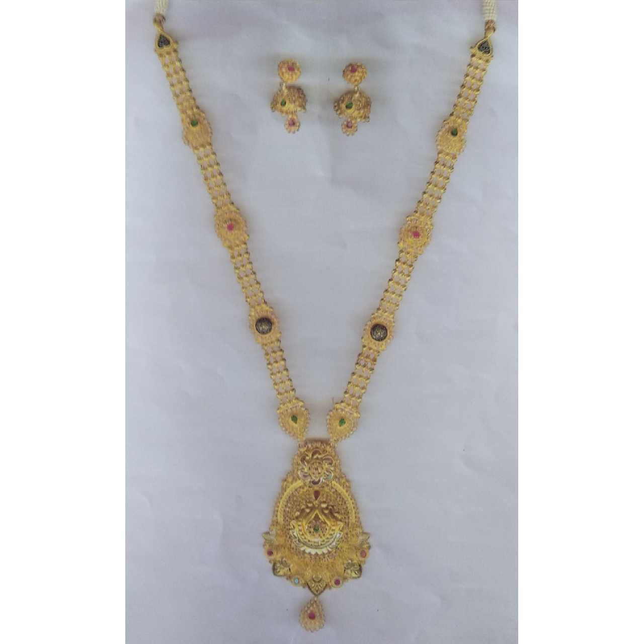 22K / 916 Gold Ladies Indian Necklace Set