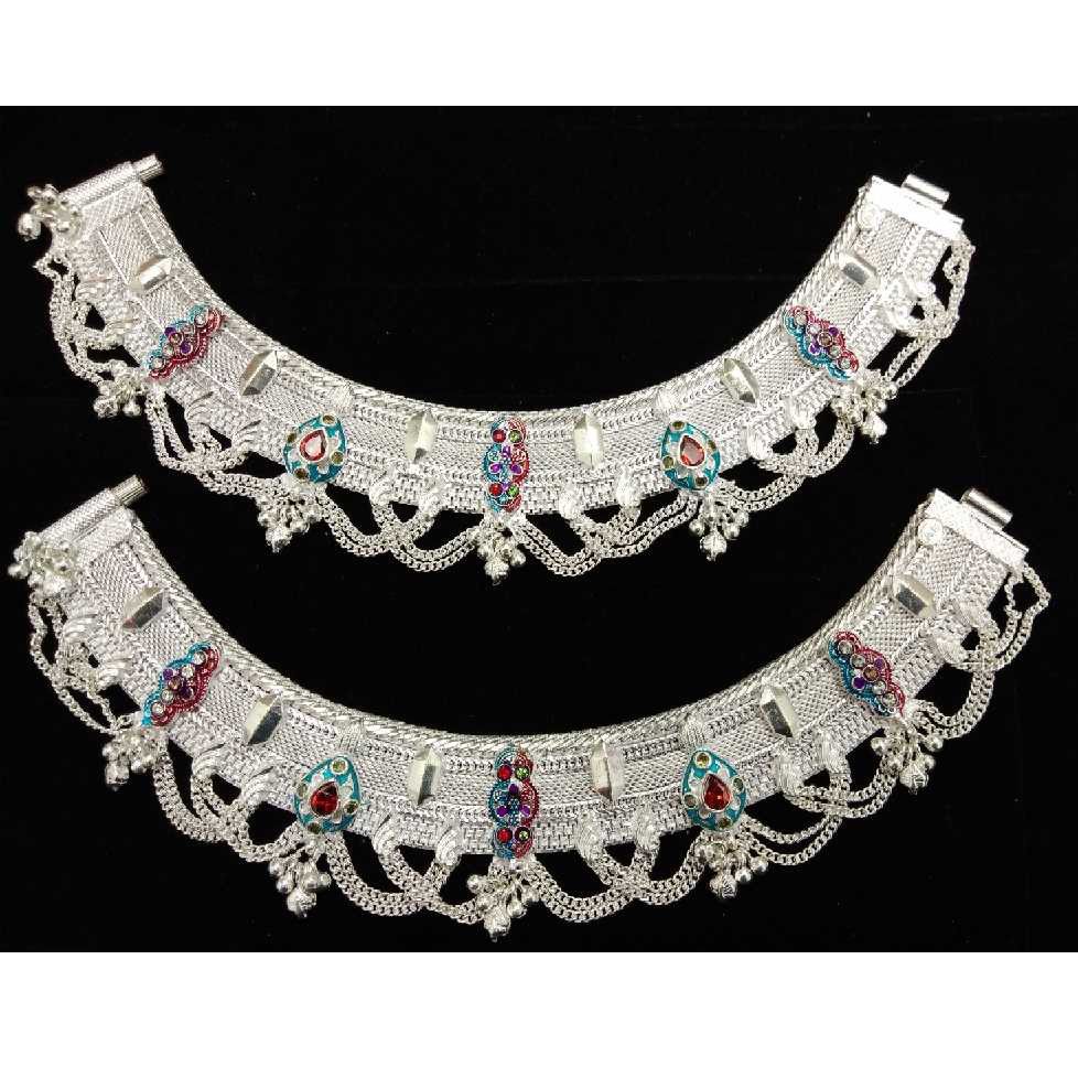 70KT silver Designer Indian Payal