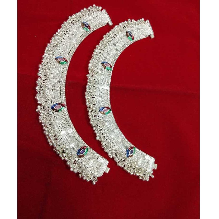 70KT Silver Fancy Payal
