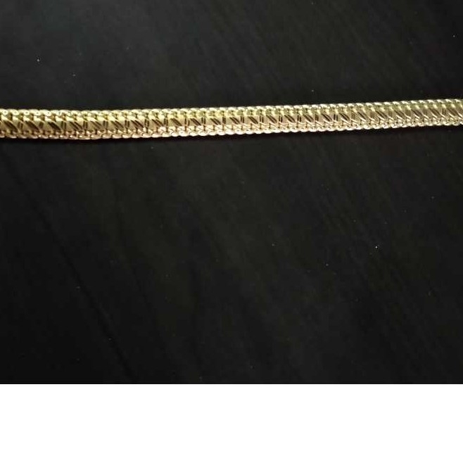 18K Gold Gents Indian Fancy Lucky Yellow