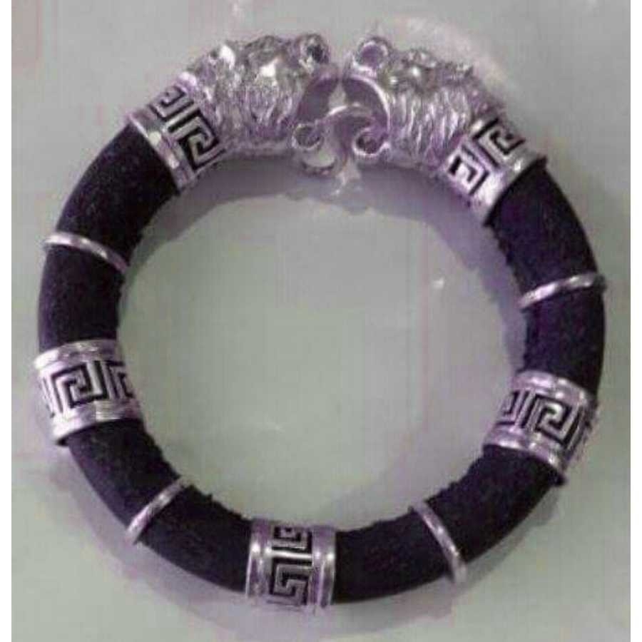 Gold Gents Indian Fancy Kada white
