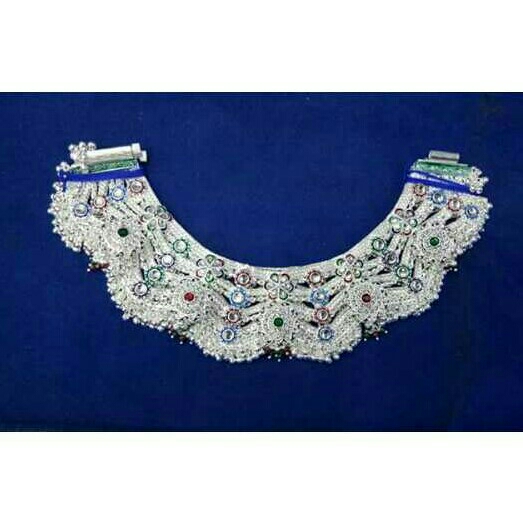 Fancy Silver Payal