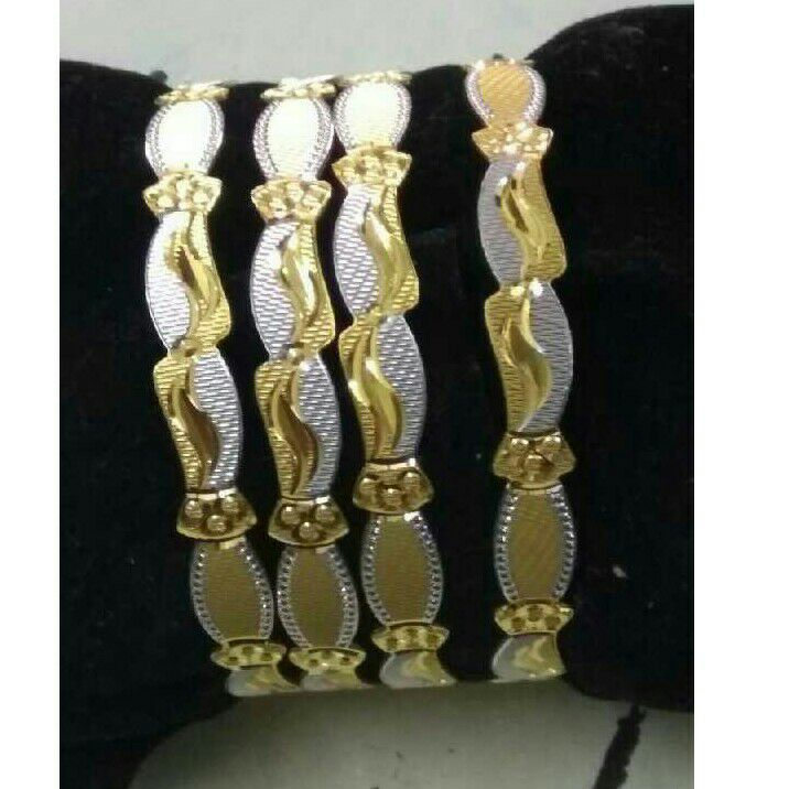 22K/916 Gold CNC Fancy Bangle