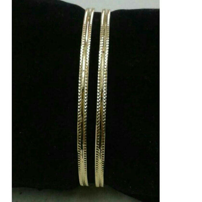 22K/916 Gold CNC Fancy Bangle