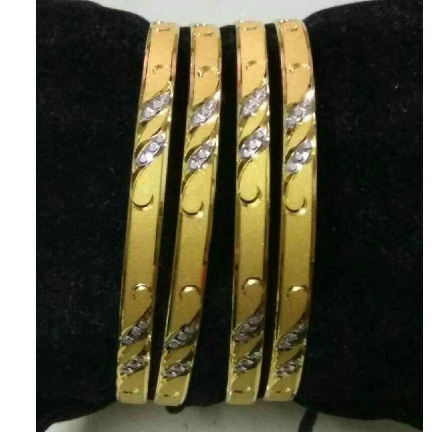 22K/916 Gold CNC Designer Bangle