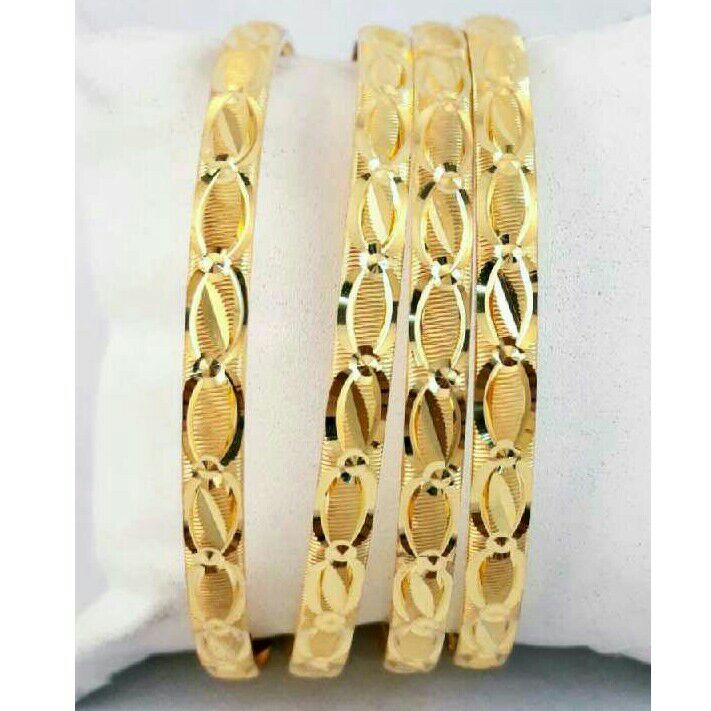 22K / 916 Gold Ladies Classic CNC Bangle