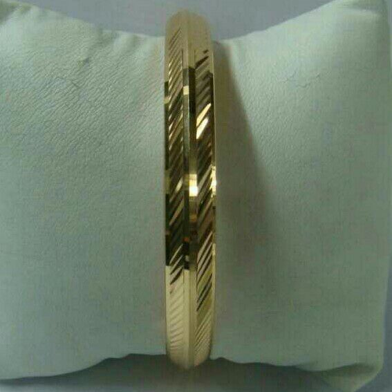 916 Gold CNC Ladies Bangle