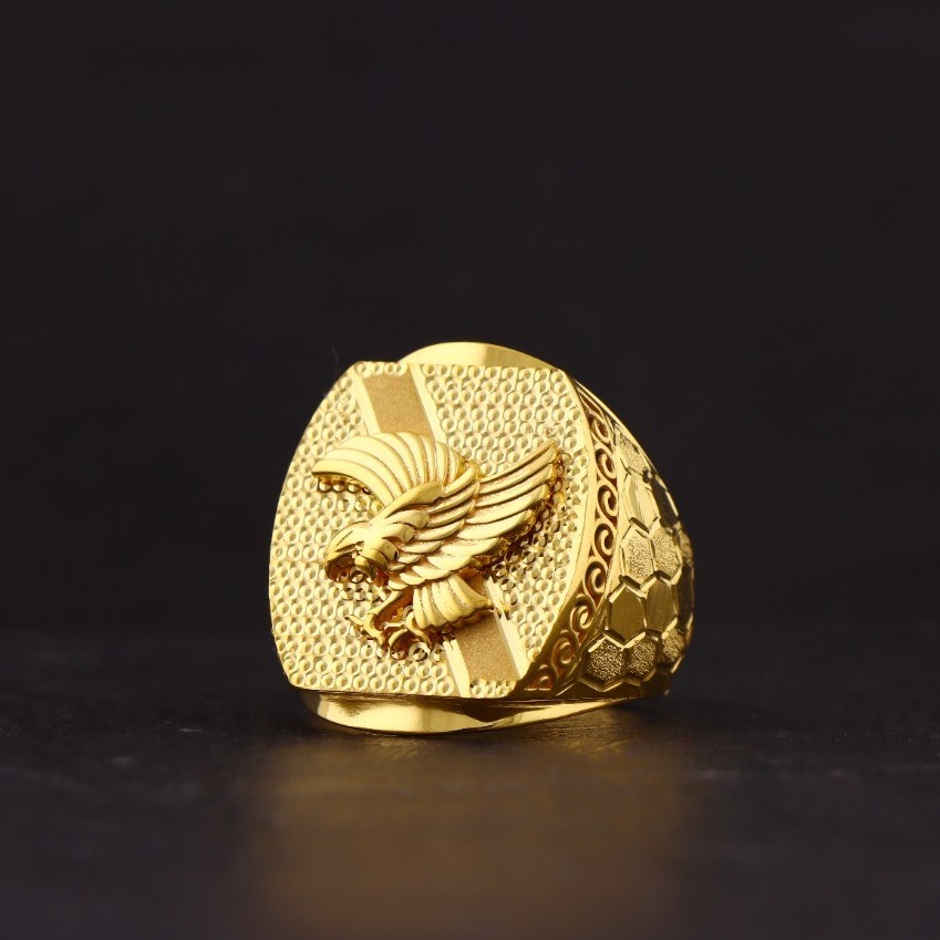 22K Gold Daily Wear Ring For Men