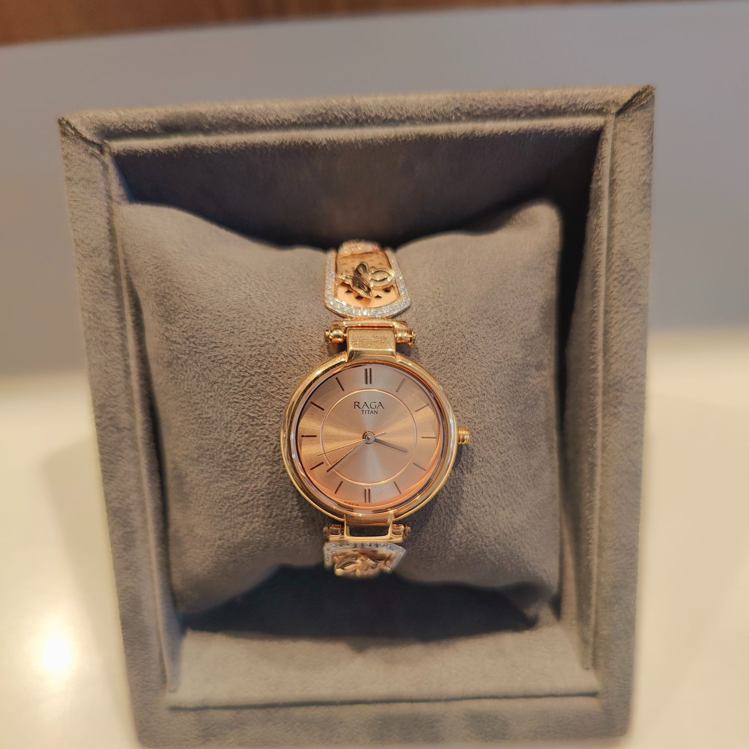 22K Gold Designer Watch For Women
