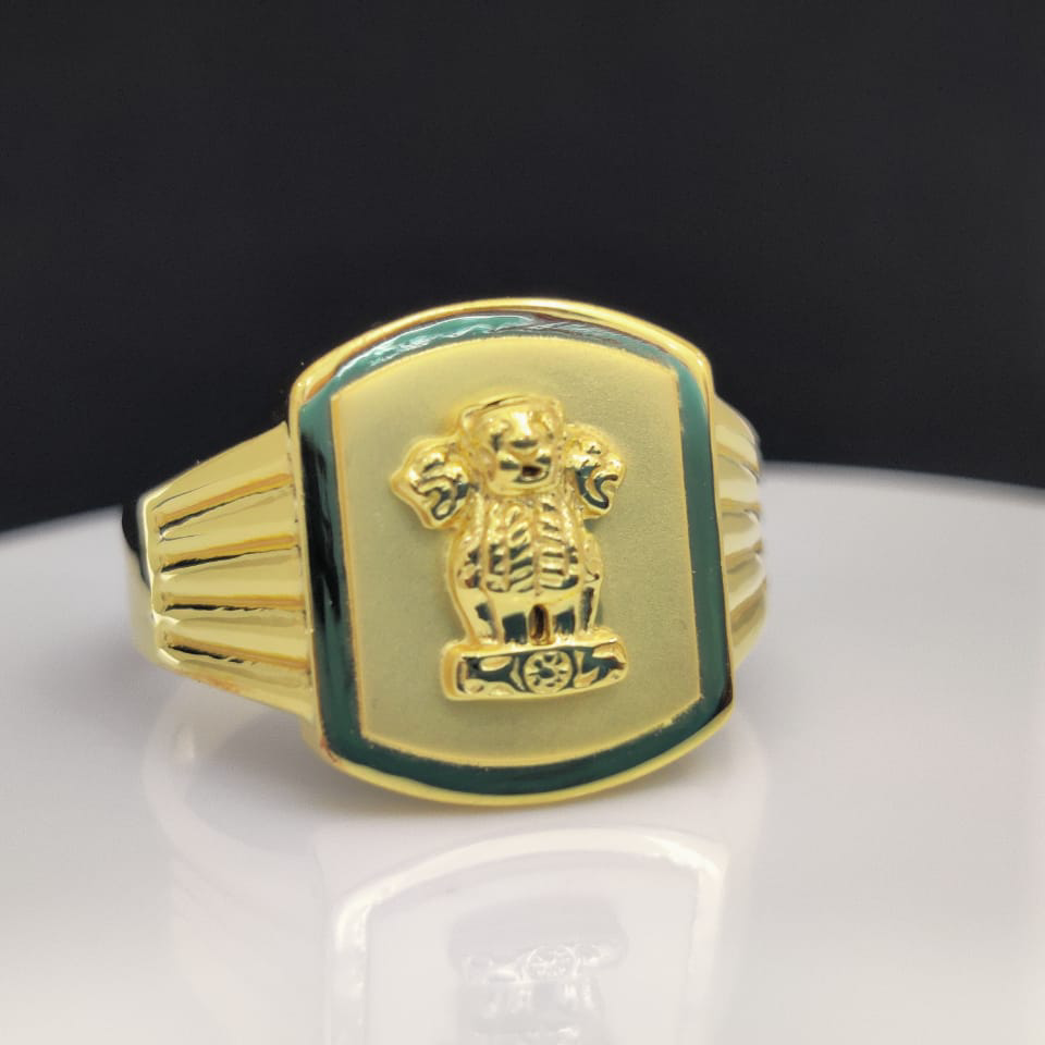 Ashok stambh gents ring
