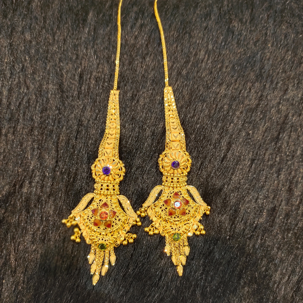 916 gold fancy Sajan buti
