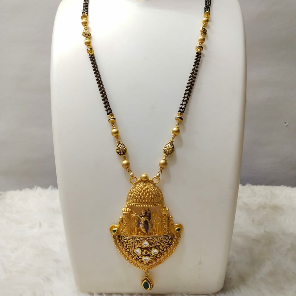 916 22 carat antique mangalsutra