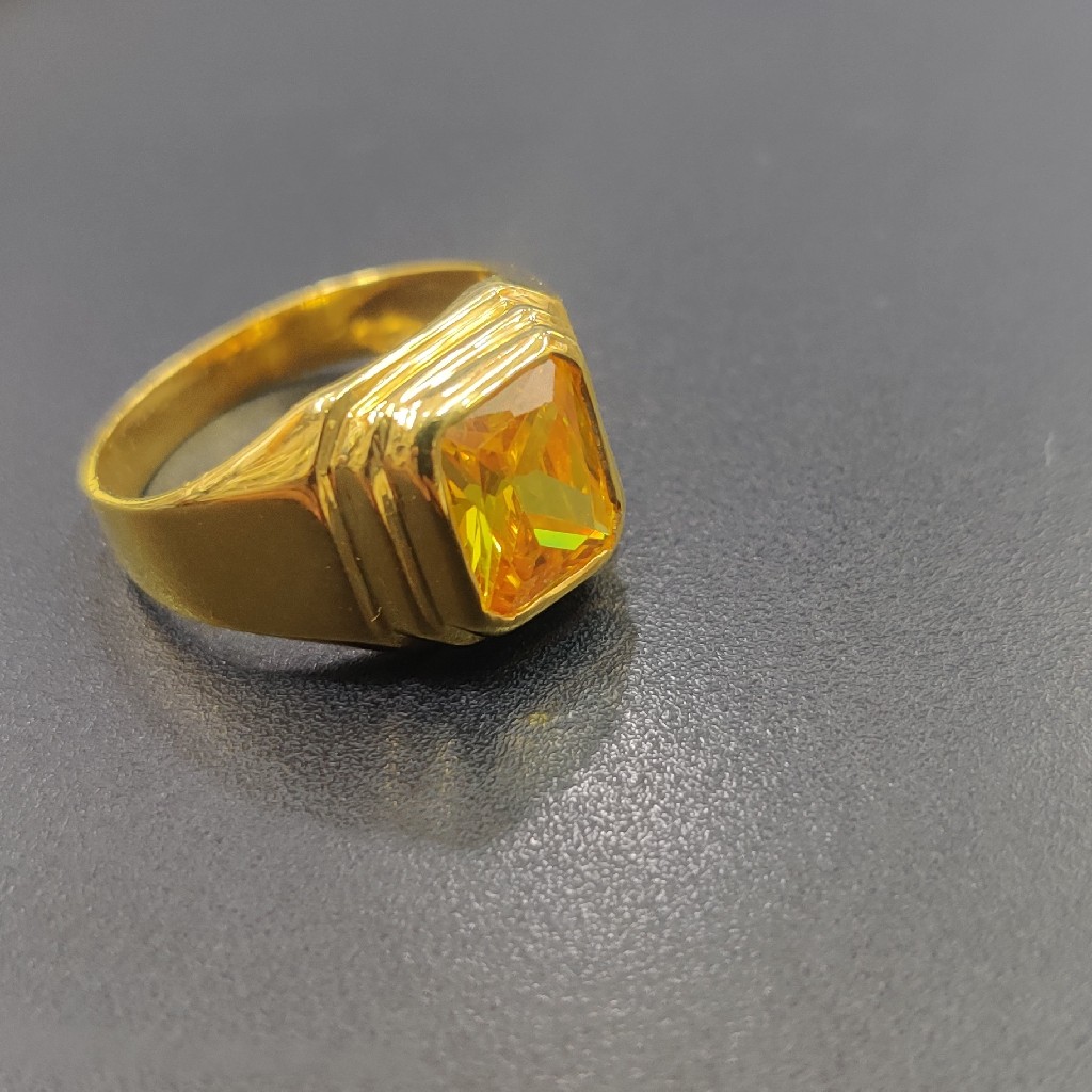 Guru stone gents ring