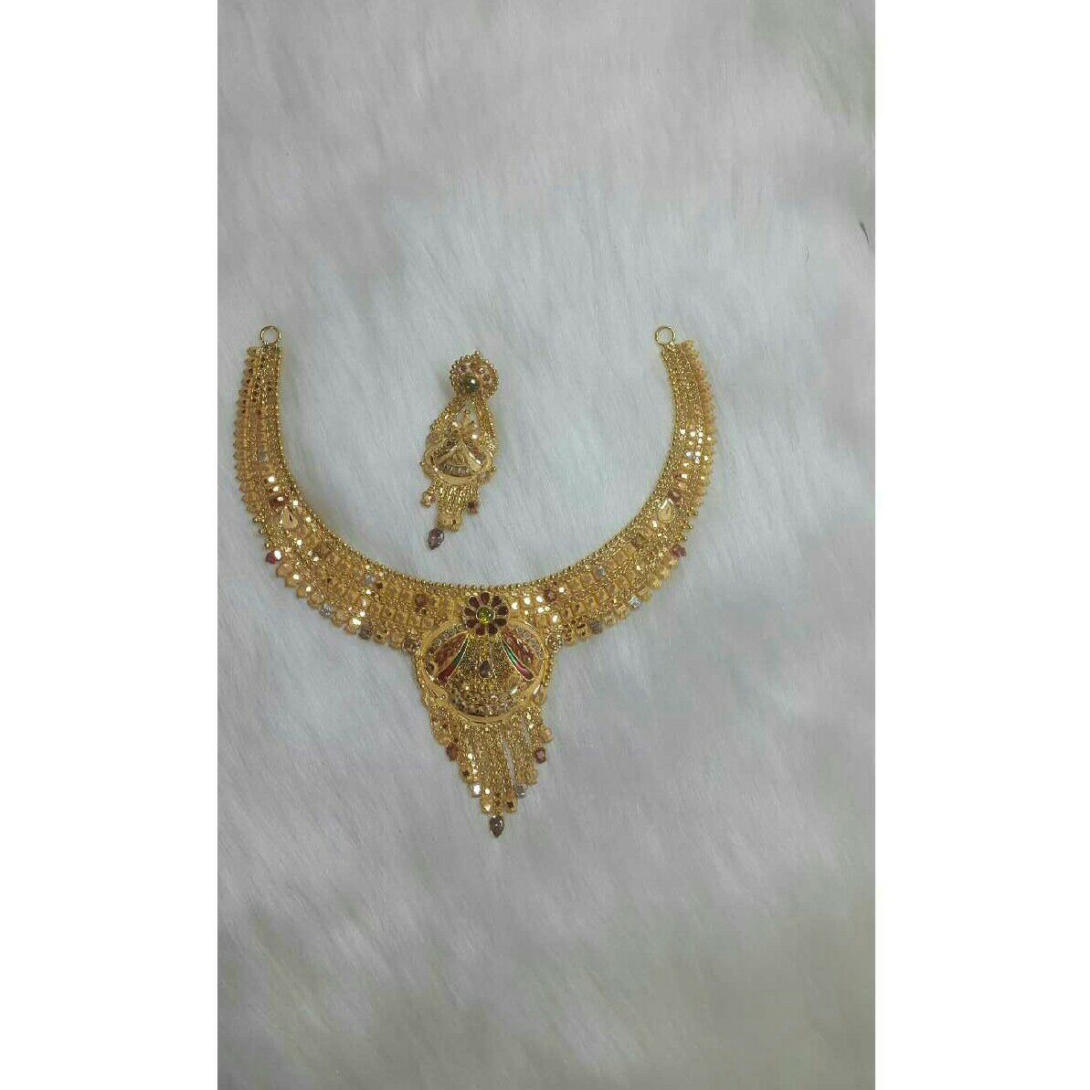 22K / 916 Gold Ladies Indian Vertical Half Set