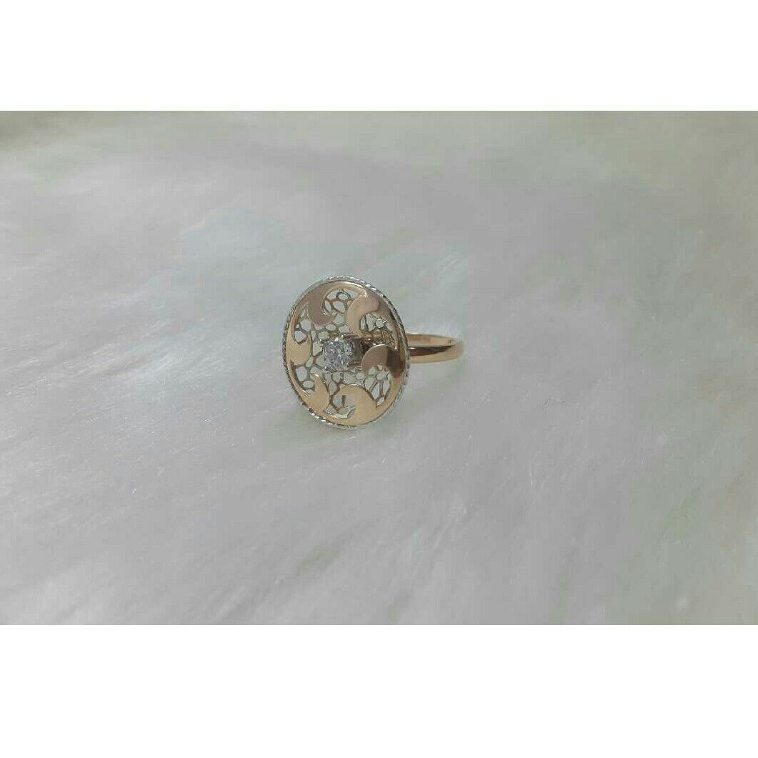 18kt Rose Gold Antique Ladies Ring