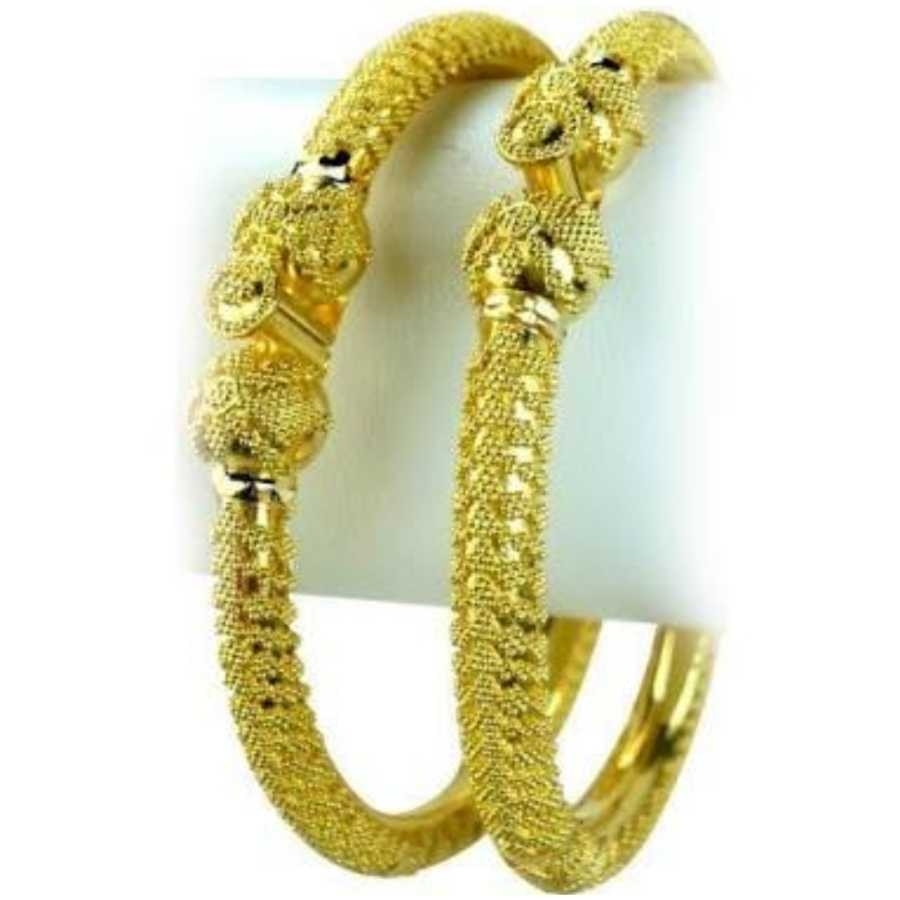 22KT Gold Ladies Indian Fancy Bangles
