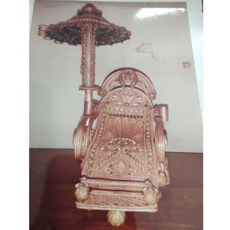 Brass Indian Antique Mobile Stand