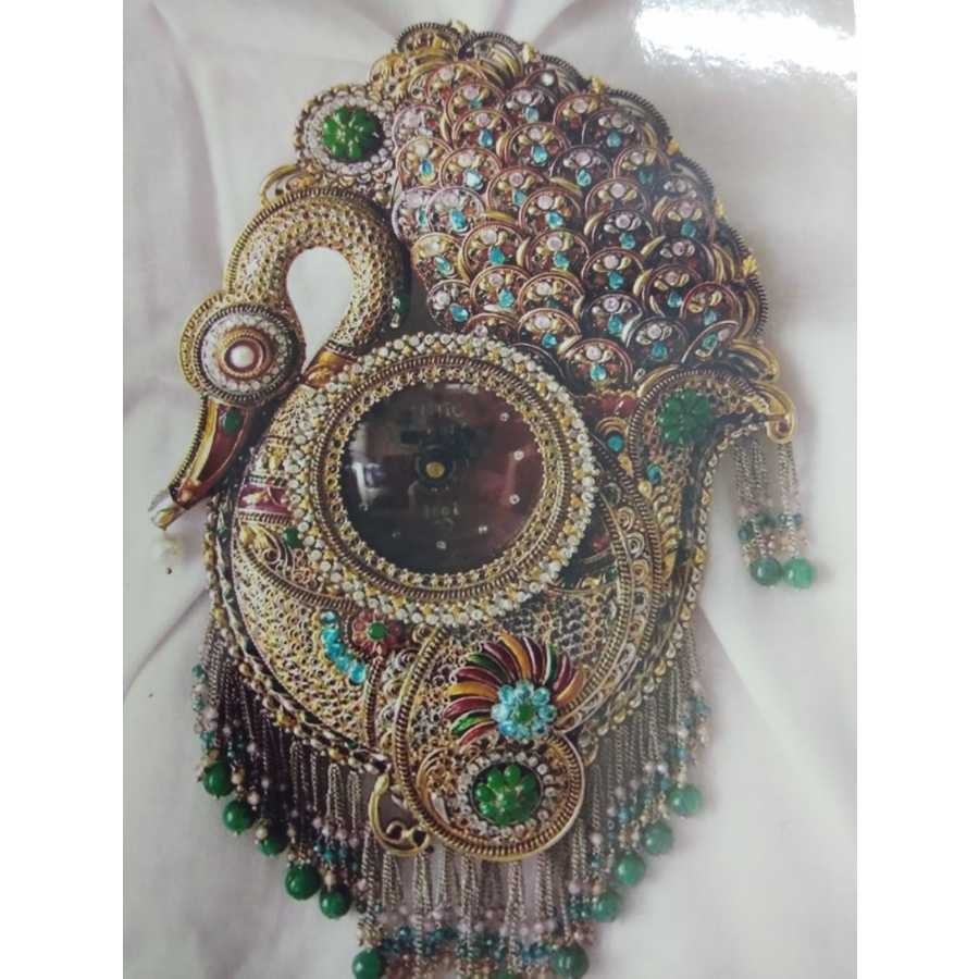 Brass Indian Fancy Antique Wall Watch
