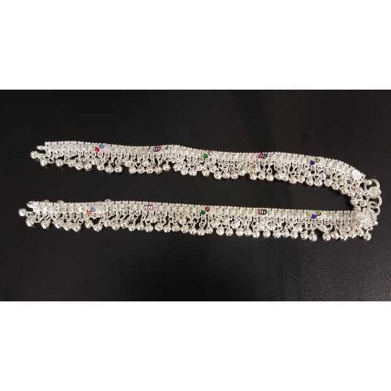 Silver Ladies Indian Fancy Kada Payal