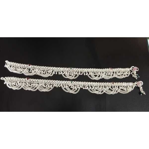 Silver Ladies Indian Fancy Payal