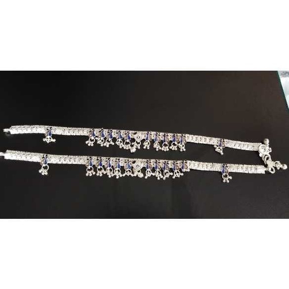 Silver Ladies Indian Fancy Kada Payal
