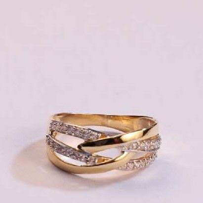 18KT Italian Ladise Ring