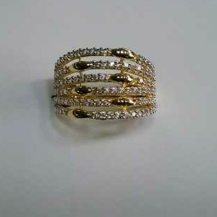 22K Gold Ladies Indian Fancy Ring