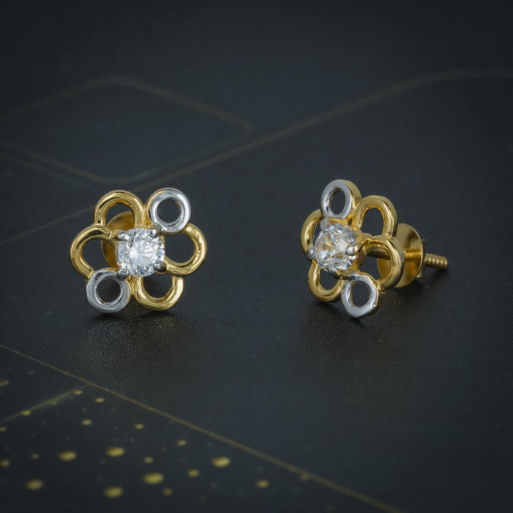 Cz solitaire baby tops
