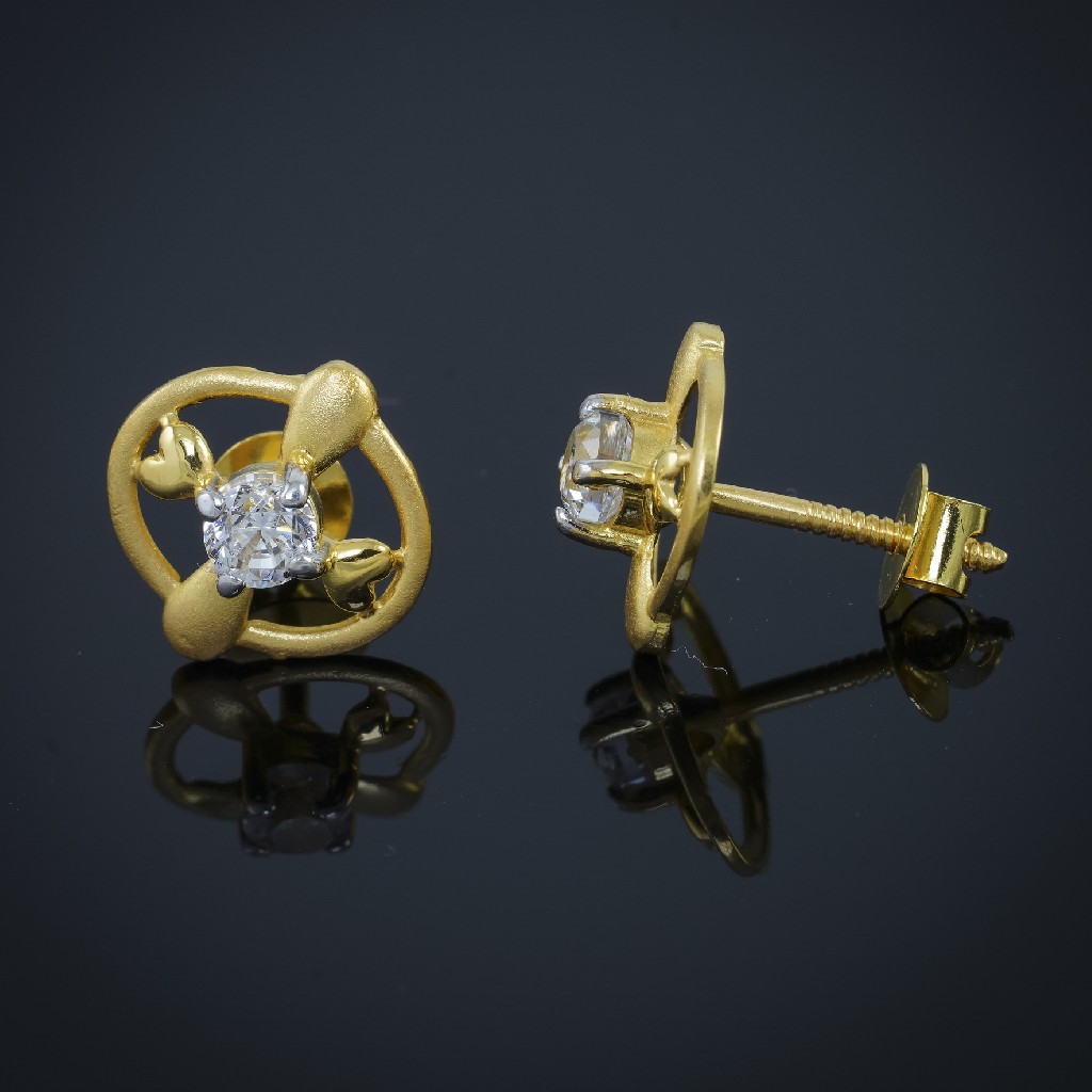 Cz solitaire baby tops