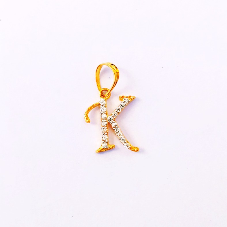 Alphabet pendant