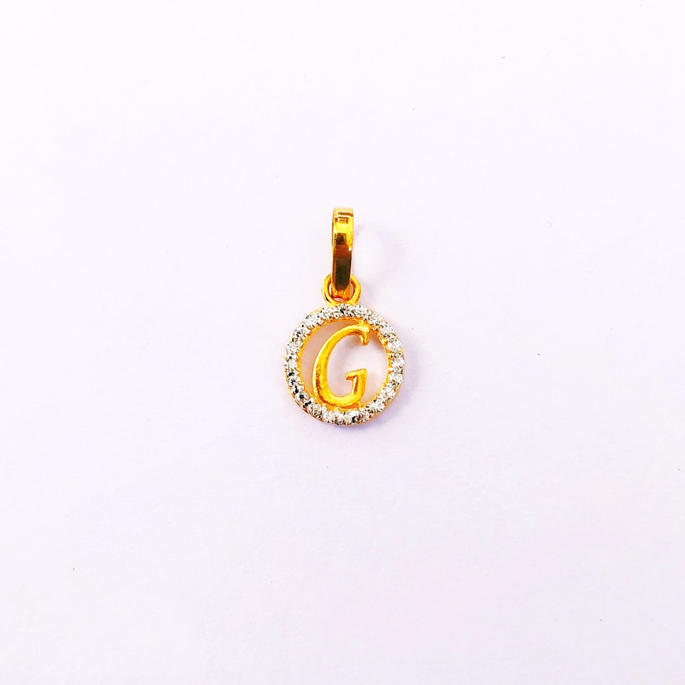 Alphabet pendant