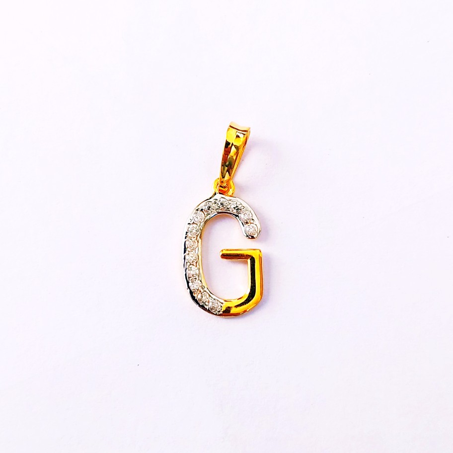 Alphabet pendant
