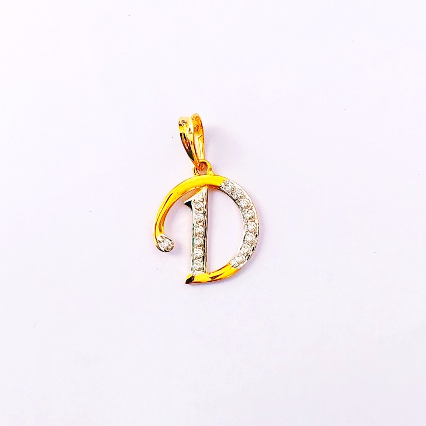Alphabet pendant