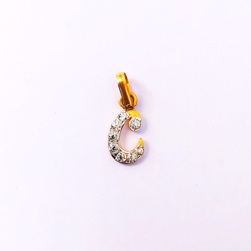Alphabet pendant