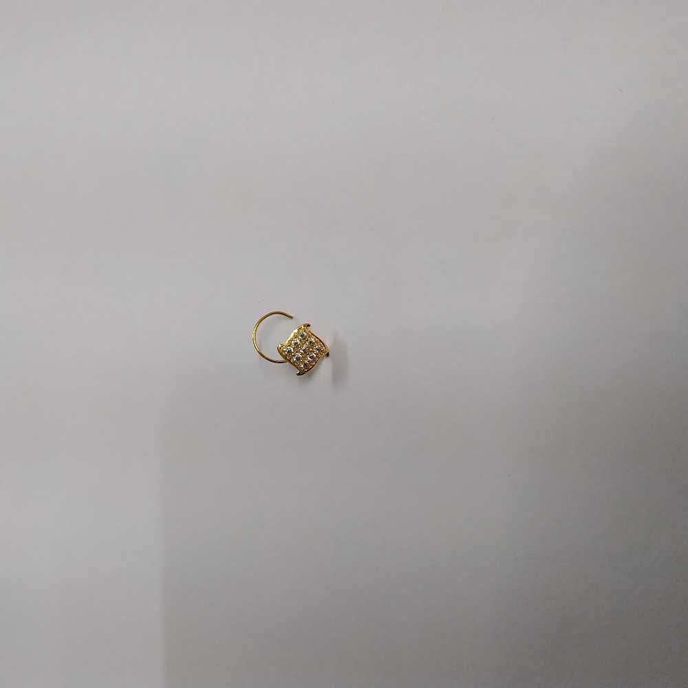 68 Diamond Square Shaped Fancy Nosepin