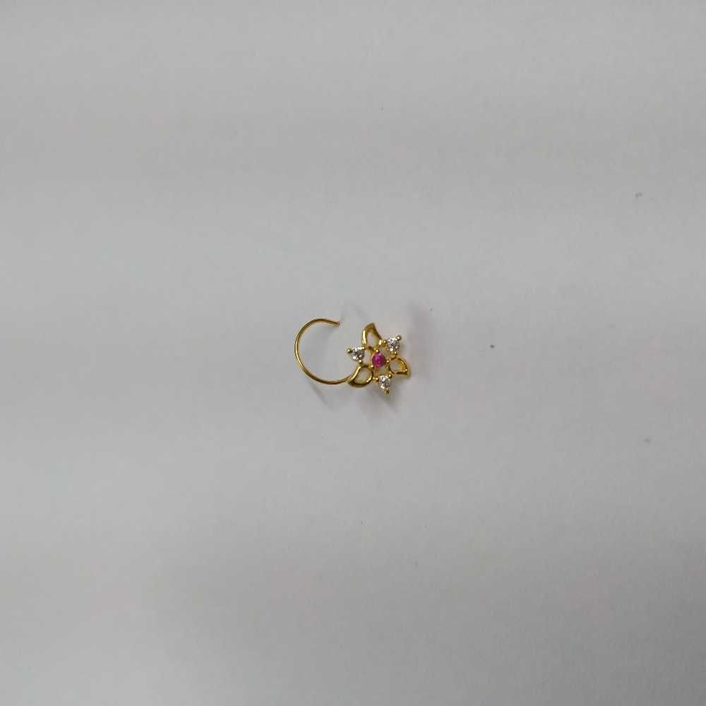 68 Fancy Star Shaped Diamond Wax Nosepin