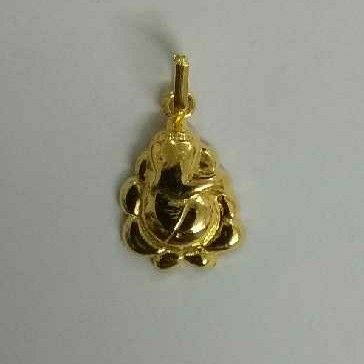 18K / 750 Gold Yellow Cutting Pendant