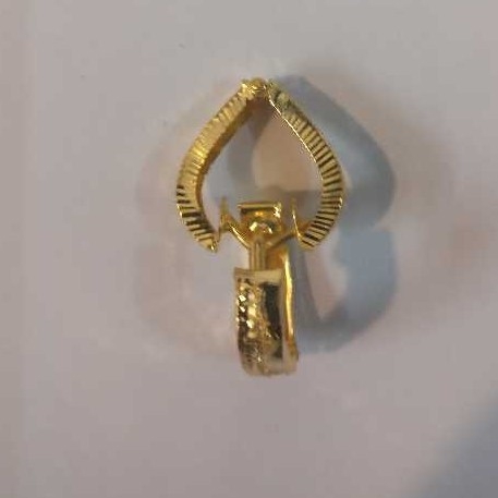 18KT Gold Ladies UV Bali (Earrings)